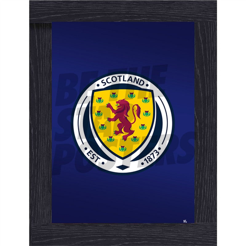Scotland Football Crest Poster