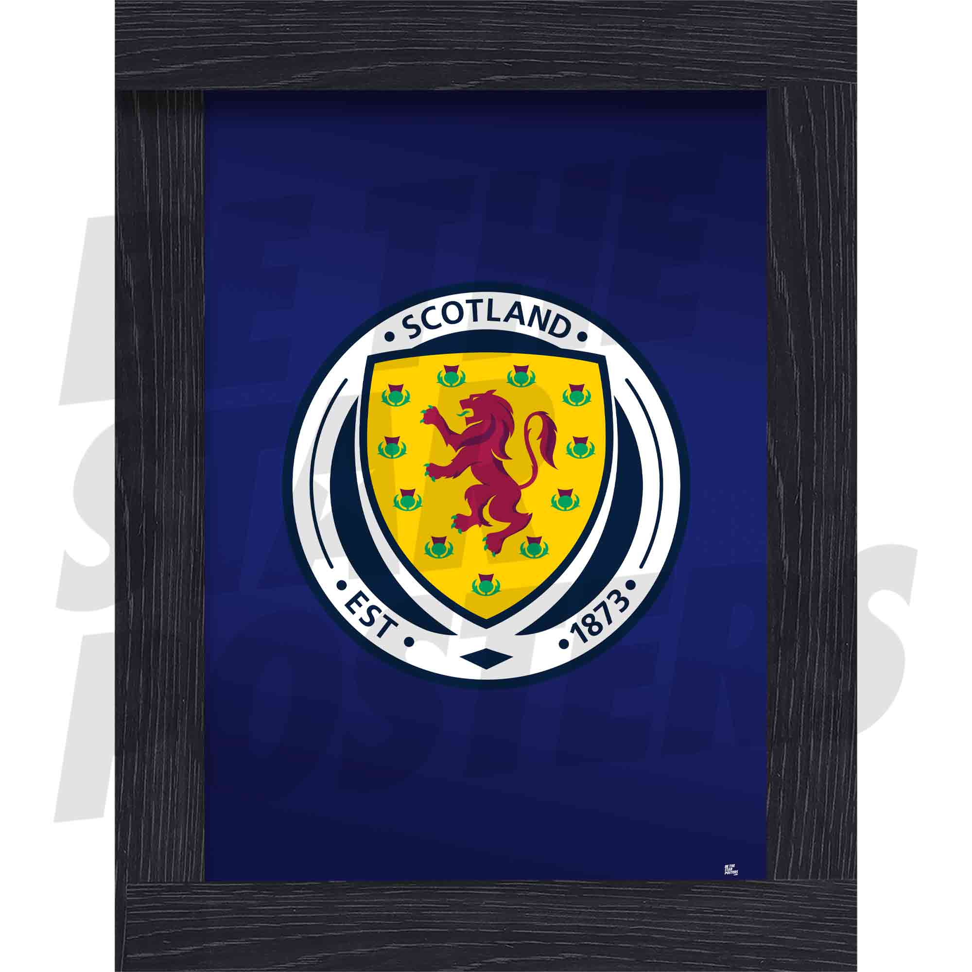 Scotland Football Crest Poster