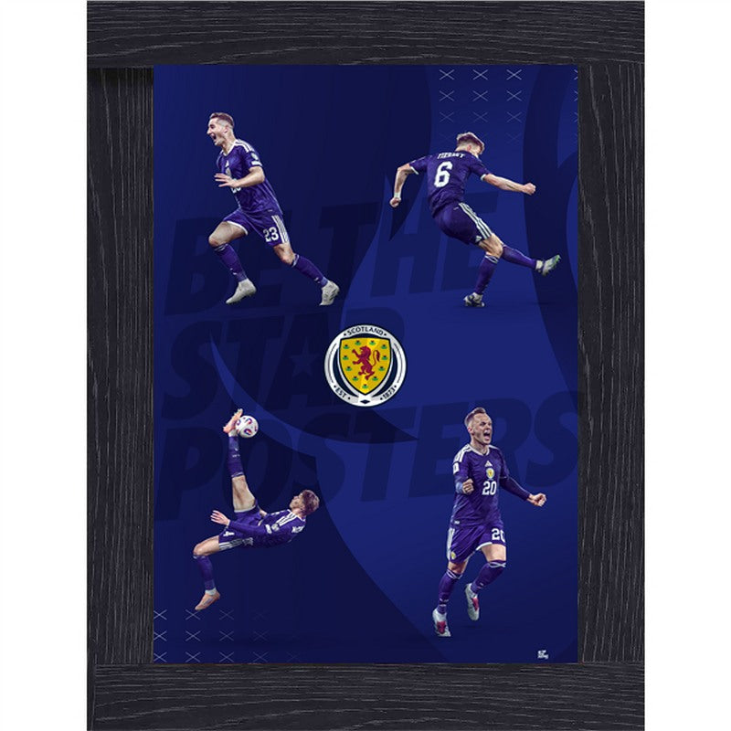 Scotland 25/26 Iconic Goals Action Poster