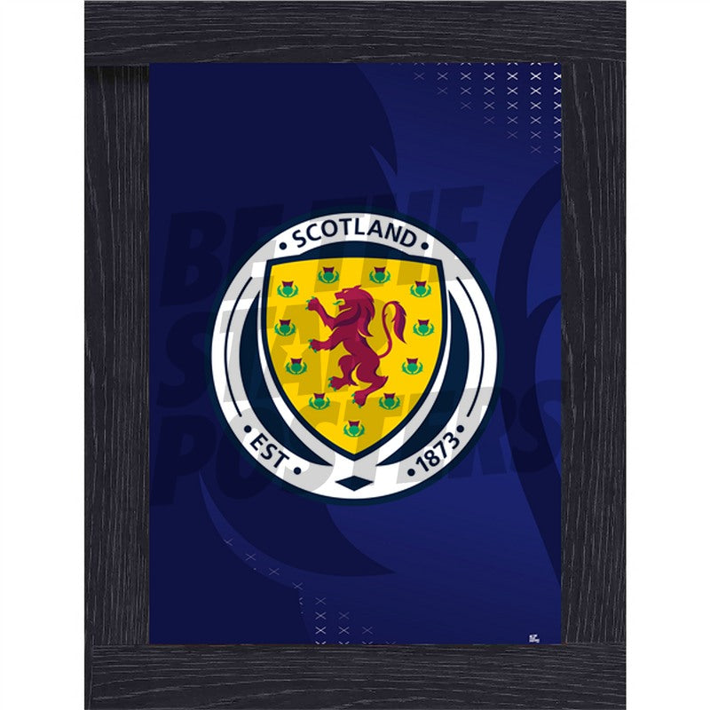 Scotland Football Lion Crest Poster
