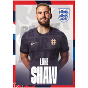 England Shaw 24/25 Away Headshot Poster