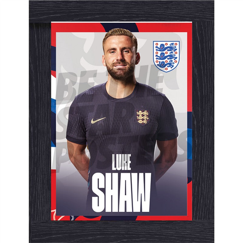 England Shaw 24/25 Away Headshot Poster