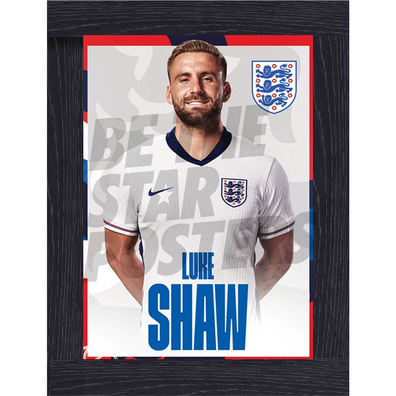 England Shaw 24/25 Home Headshot Poster