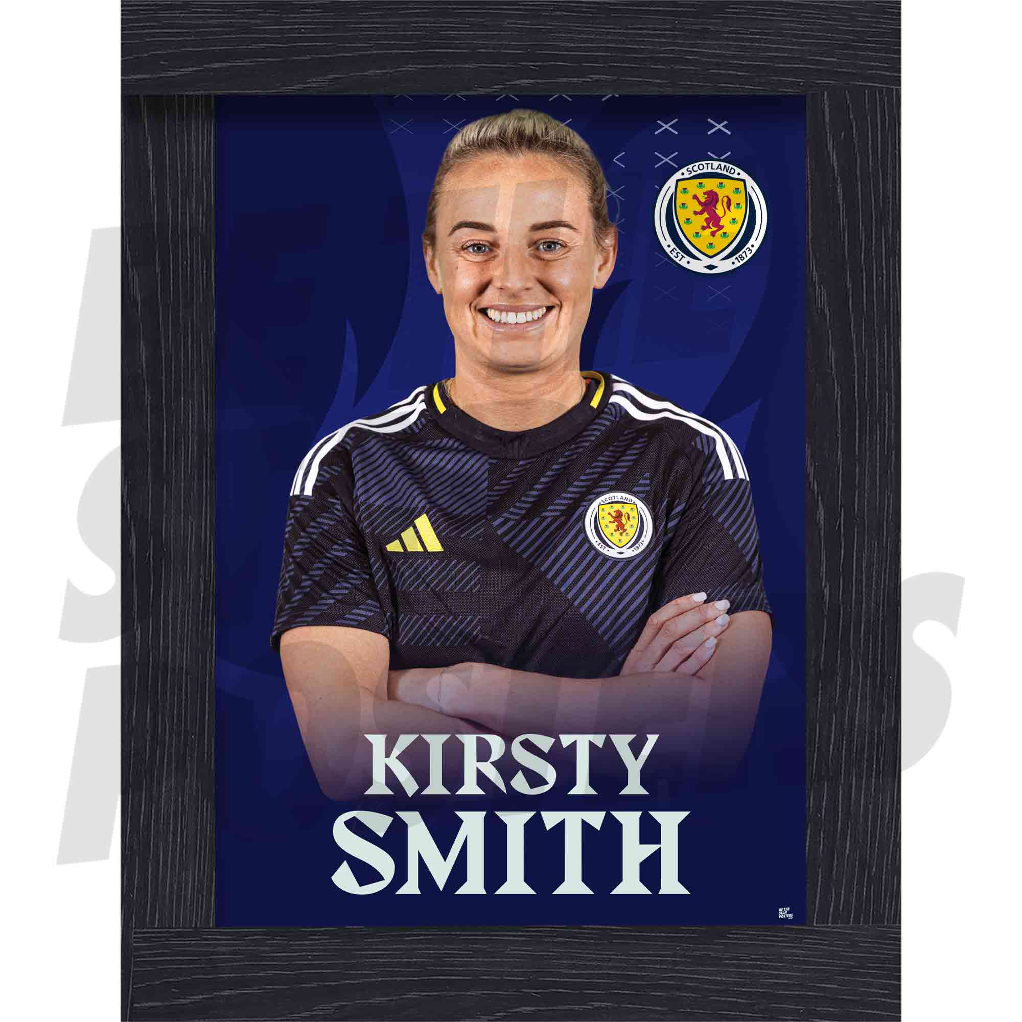Scotland Kirsty Smith 25/26 Home Headshot Poster
