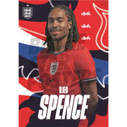 Djed Spence England 26/27 Away Headshot Poster