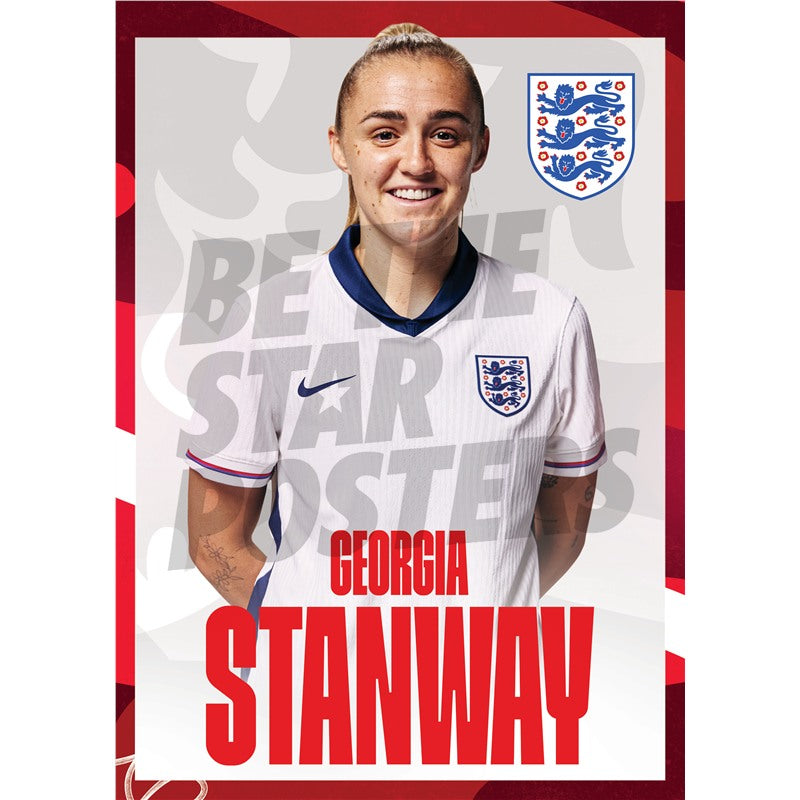 Lionesses Stanway 24/25 Headshot Poster
