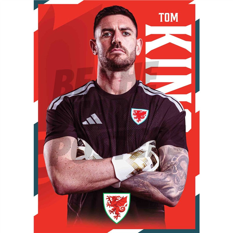 Wales Tom King 2026 Headshot Poster