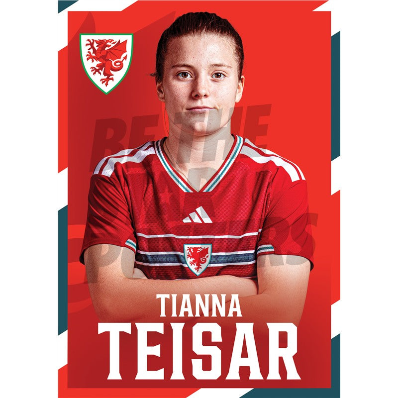 Wales Women Tianna Teisar 2026 Headshot Poster