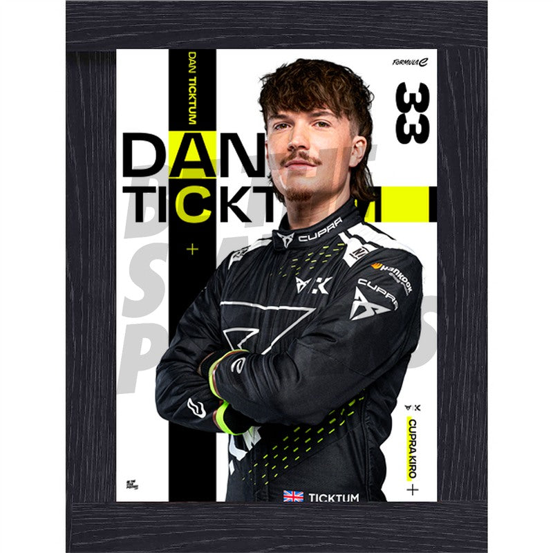 Dan Ticktum Formula E Cupra Kiro Season 12 Poster