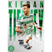 Celtic FC Kieran Tierney 26/27 Action Poster