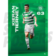 Celtic FC Tierney 25/26 Action Poster