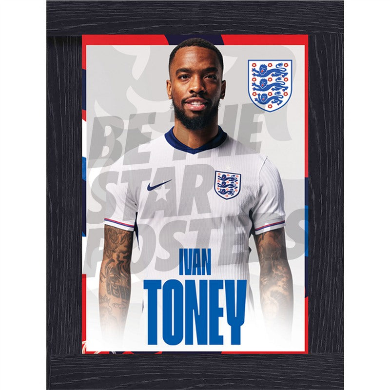 England Toney 24/25 Home Headshot Poster