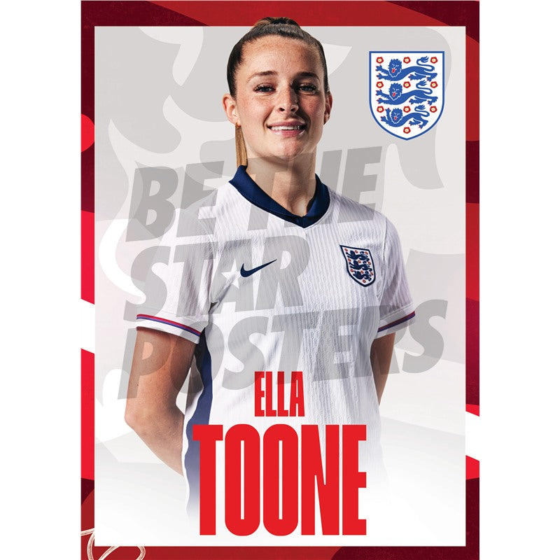 Lionesses Toone 24/25 Headshot Poster