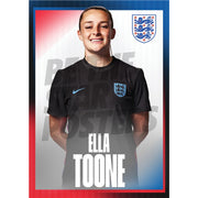 Lionesses Toone 25/26 Away Headshot Poster