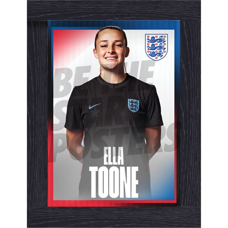 Lionesses Toone 25/26 Away Headshot Poster