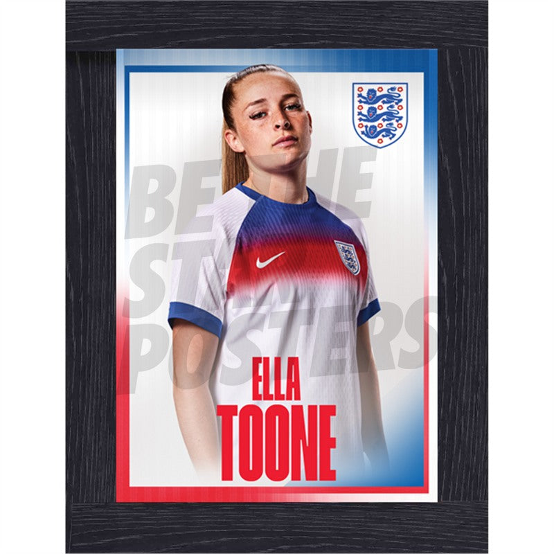 Lionesses Toone 25/26 Home Headshot Poster