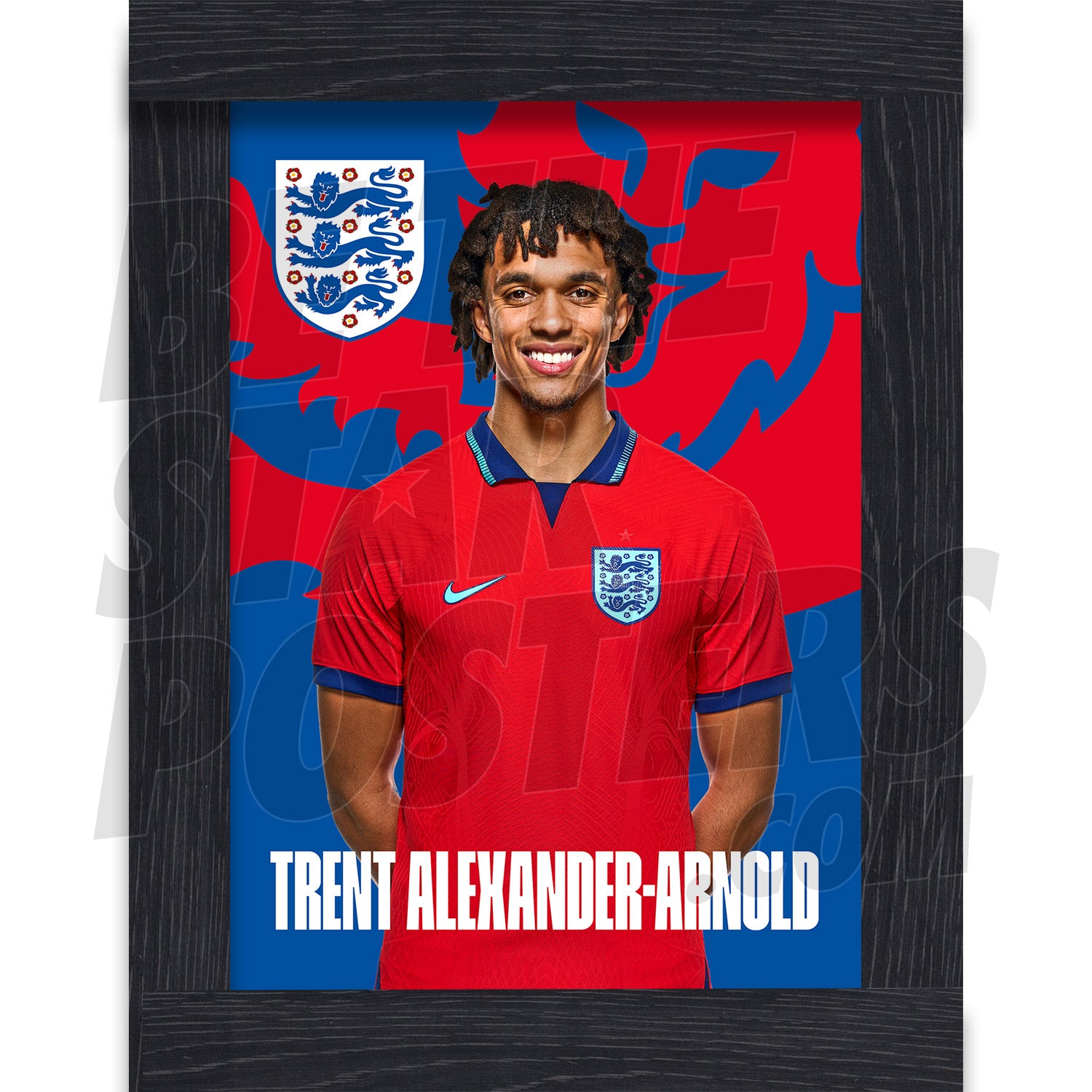 England Alexander-Arnold 22/23 Away Headshot Poster