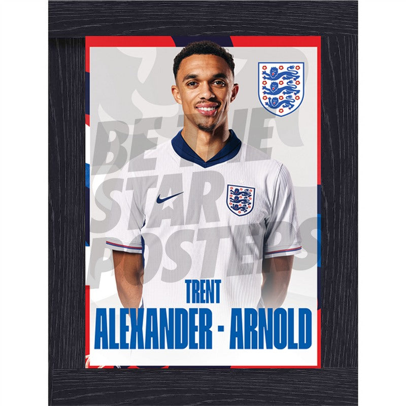 England Alexander-Arnold 24/25 Home Headshot Poster