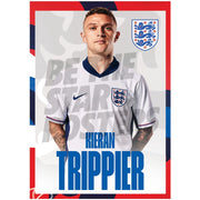 England Trippier 24/25 Home Headshot Poster