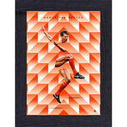 Marco van Basten World Football Icons Poster