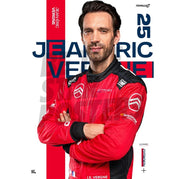 Jean-Éric Vergne Formula E Citreon Racing Season 12 Poster