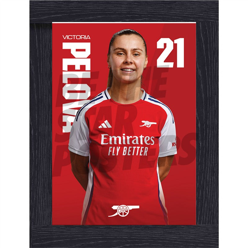 Arsenal FC Pelova 24/25 Headshot Poster