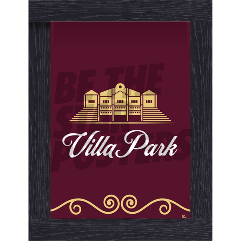 Aston Villa FC Villa Park Graphic Poster