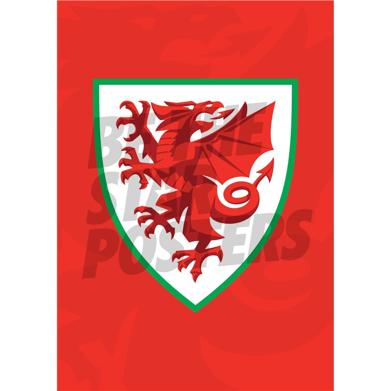 Wales Crest Poster