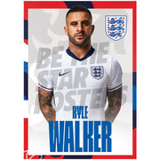 England Walker 24/25 Home Headshot Poster