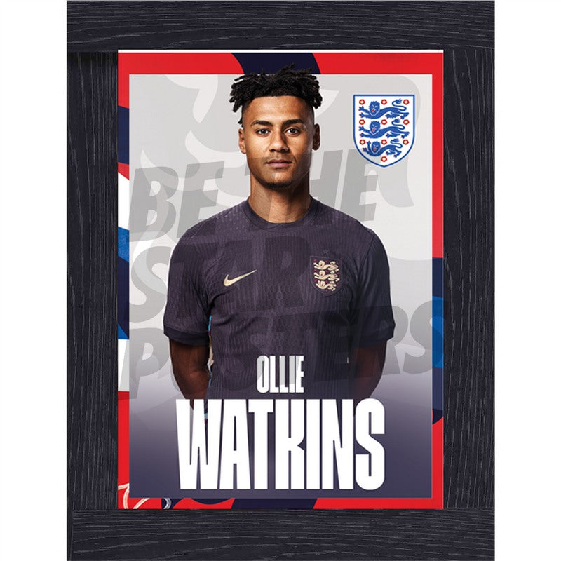 England Watkins 24/25 Away Headshot Poster