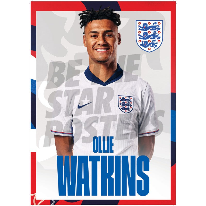 England Watkins 24/25 Home Headshot Poster