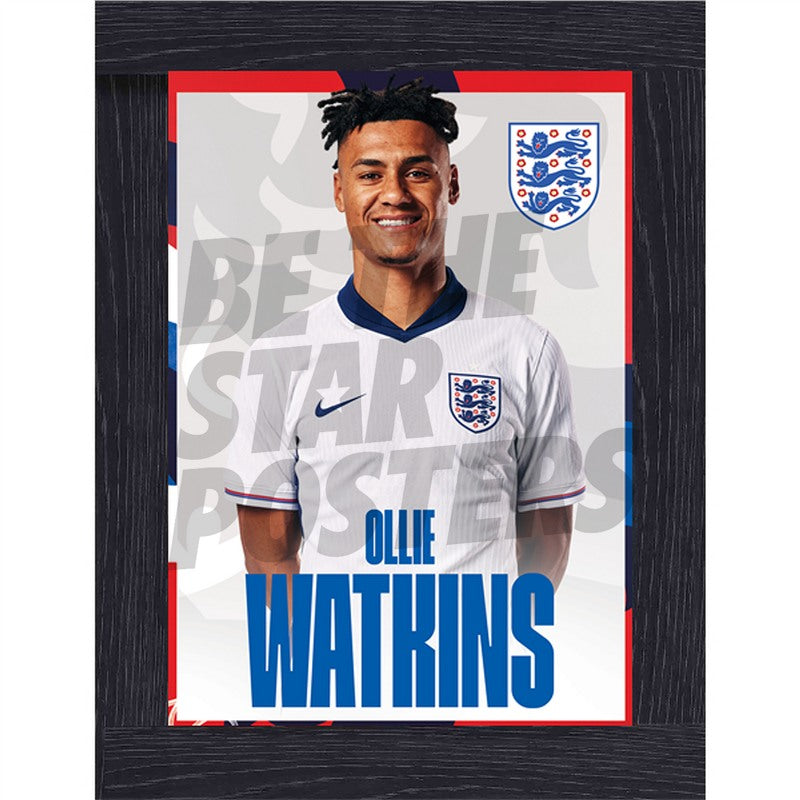 England Watkins 24/25 Home Headshot Poster