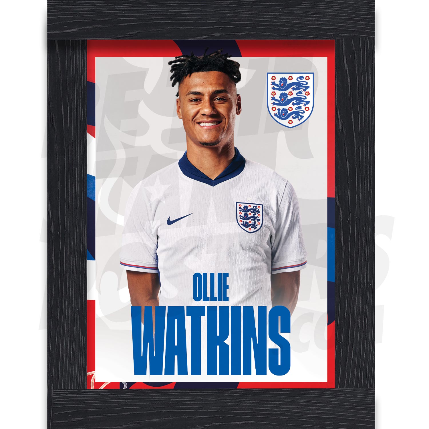 England Watkins 24/25 Home Headshot Poster