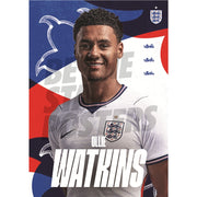 Ollie Watkins England 26/27 Home Headshot Poster