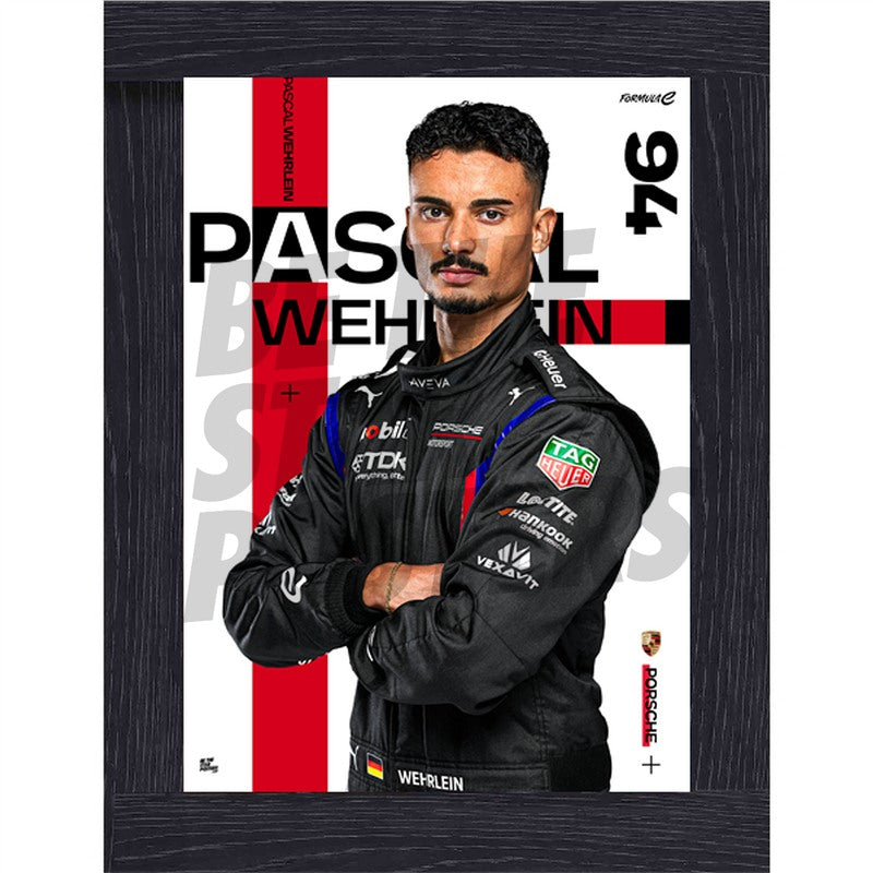 Pascal Wehrlein Formula E Porsche Season 12 Poster