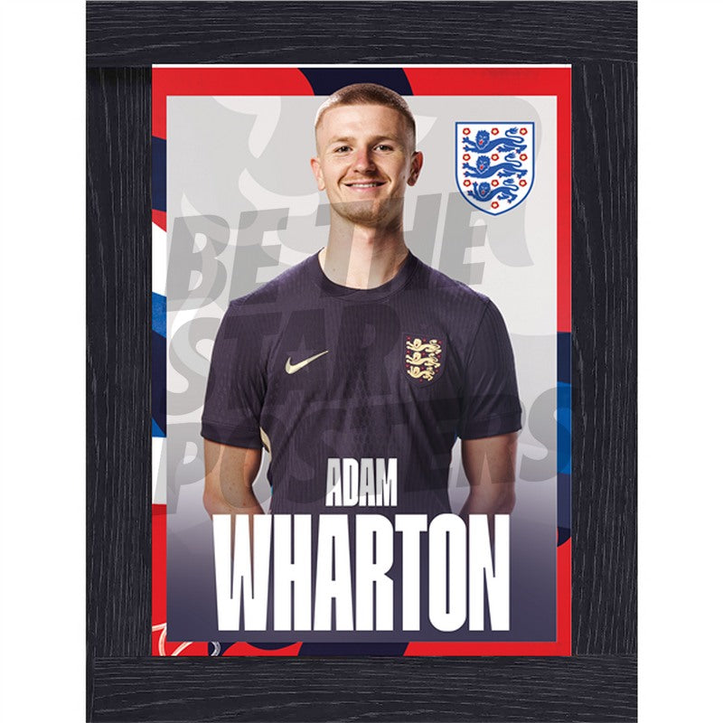 England Wharton 24/25 Away Headshot Poster