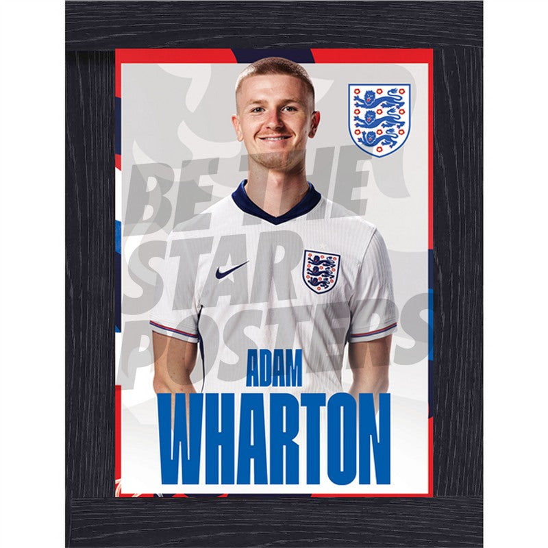 England Wharton 24/25 Home Headshot Poster