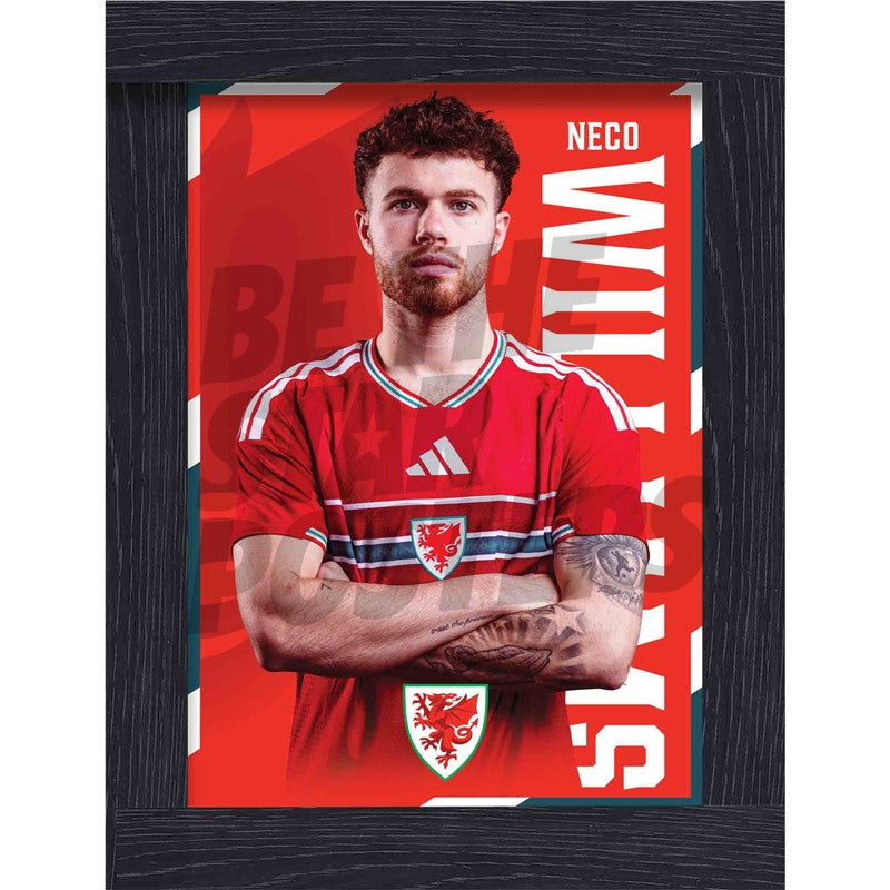 Wales Neco Williams 2026 Headshot Poster
