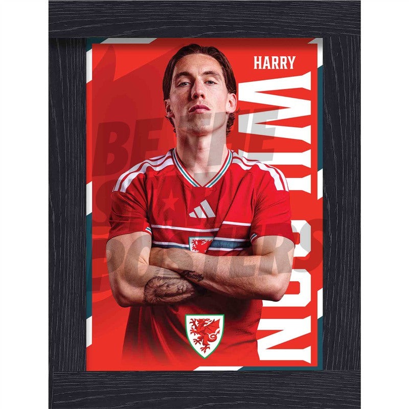 Wales Harry Wilson 2026 Headshot Poster