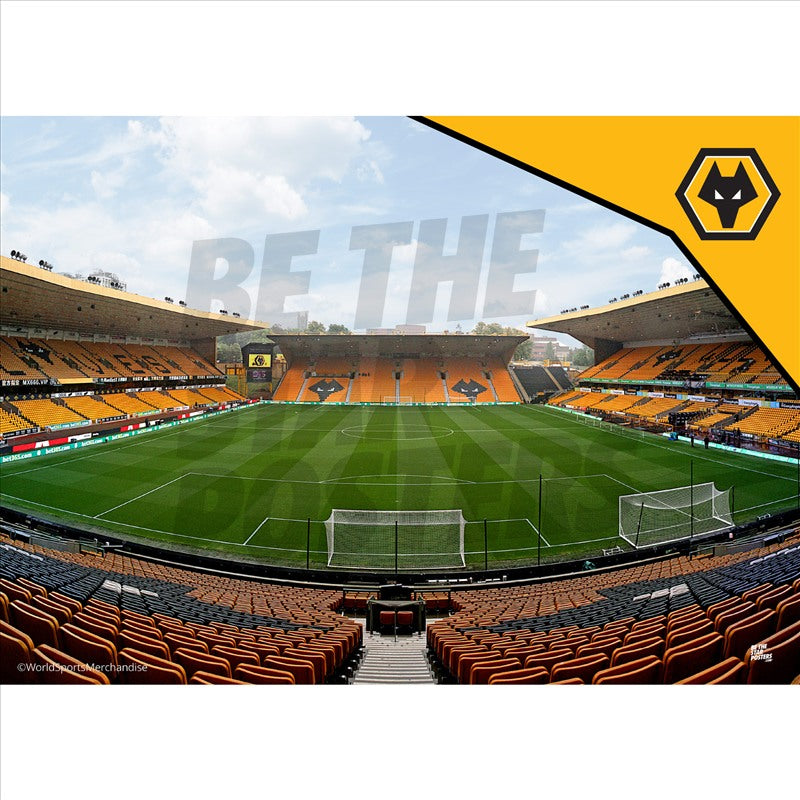 Wolverhampton Wanderers FC Stadium Poster