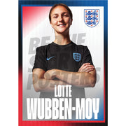 Lionesses Wubben-Moy 25/26 Away Headshot Poster