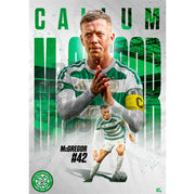 Callum McGregor Celtic FC 26/27 Action Poster