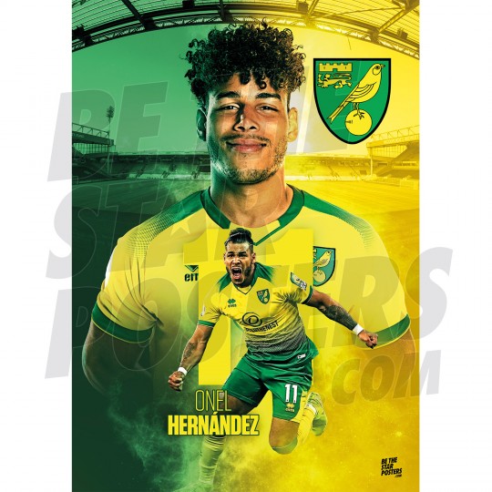 Hernandez Norwich A3 FC 19/20 Action Poster