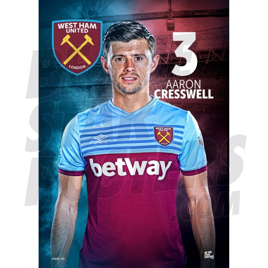West Ham United FC Cresswell A3 Poster 20/21