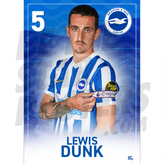 Dunk BHAFC Headshot Poster A3 21/22