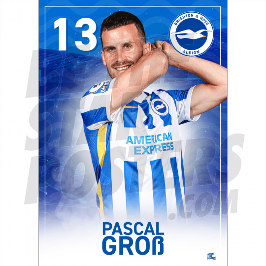 Grob BHAFC Headshot Poster A4 21/22