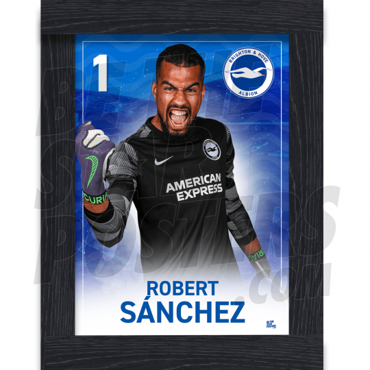 Sanchez BHAFC Framed Headshot Poster A4 21/22