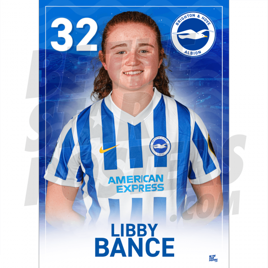 Bance BHAFC Headshot Poster A4 21/22