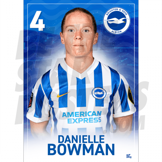 Bowman BHAFC Headshot Poster A4 21/22