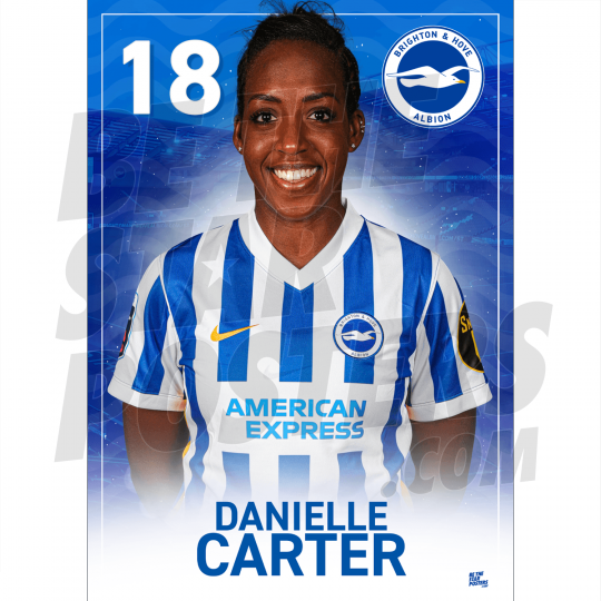 Carter BHAFC Headshot Poster A4 21/22